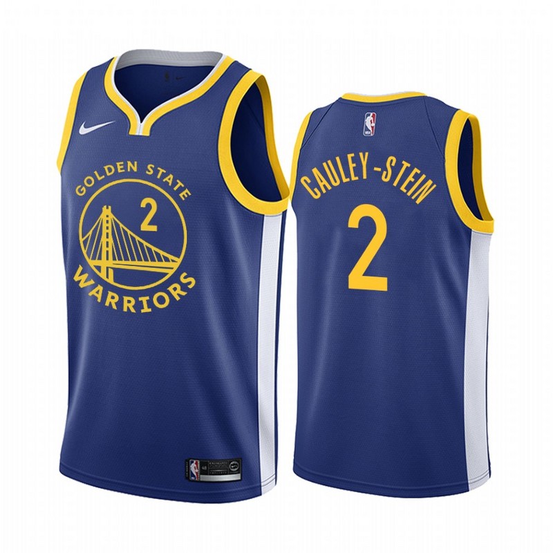 Men Golden State Warriors #2 Gauley Stein Game blue new Nike NBA Jerseys->golden state warriors->NBA Jersey